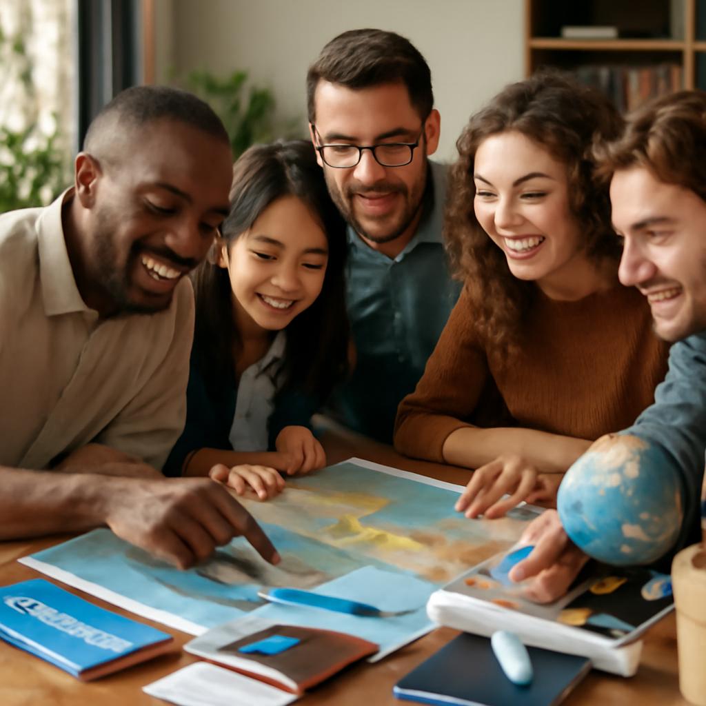 milhas para programas de viagens em grupo social