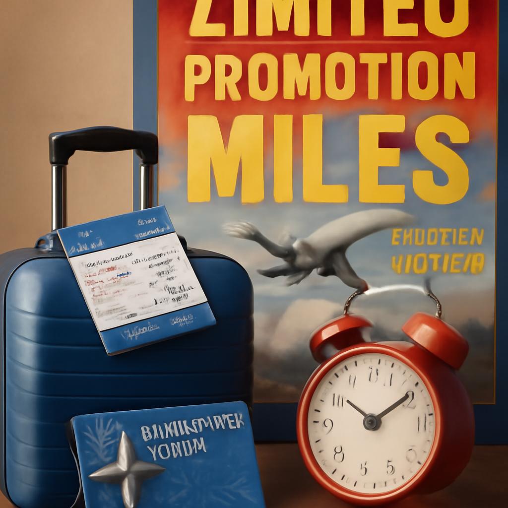 milhas para promoções limitadas
