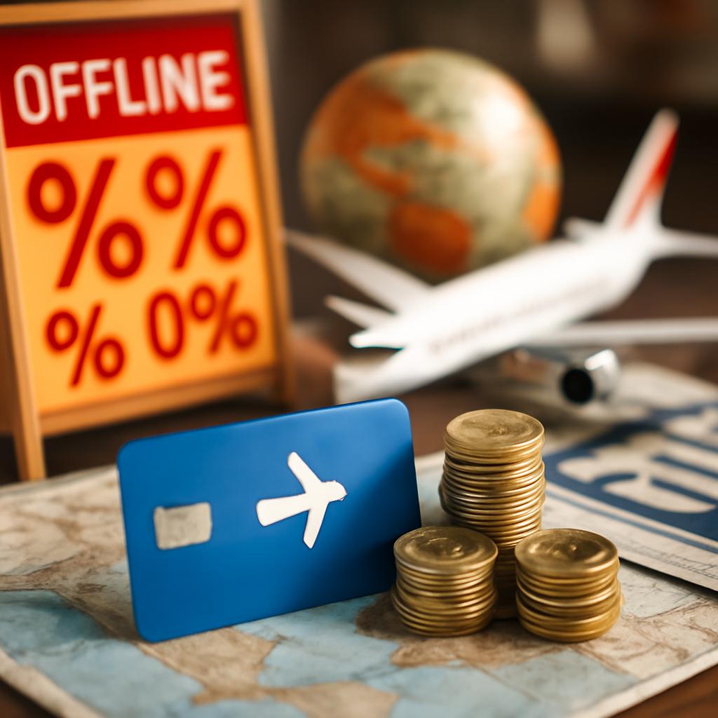 milhas para promoções offline