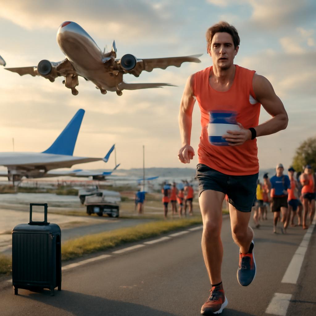 milhas para provas de corrida