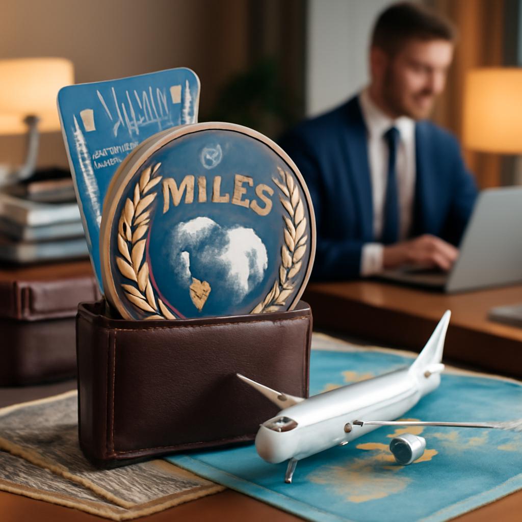 milhas para recompensas em viagens corporativas