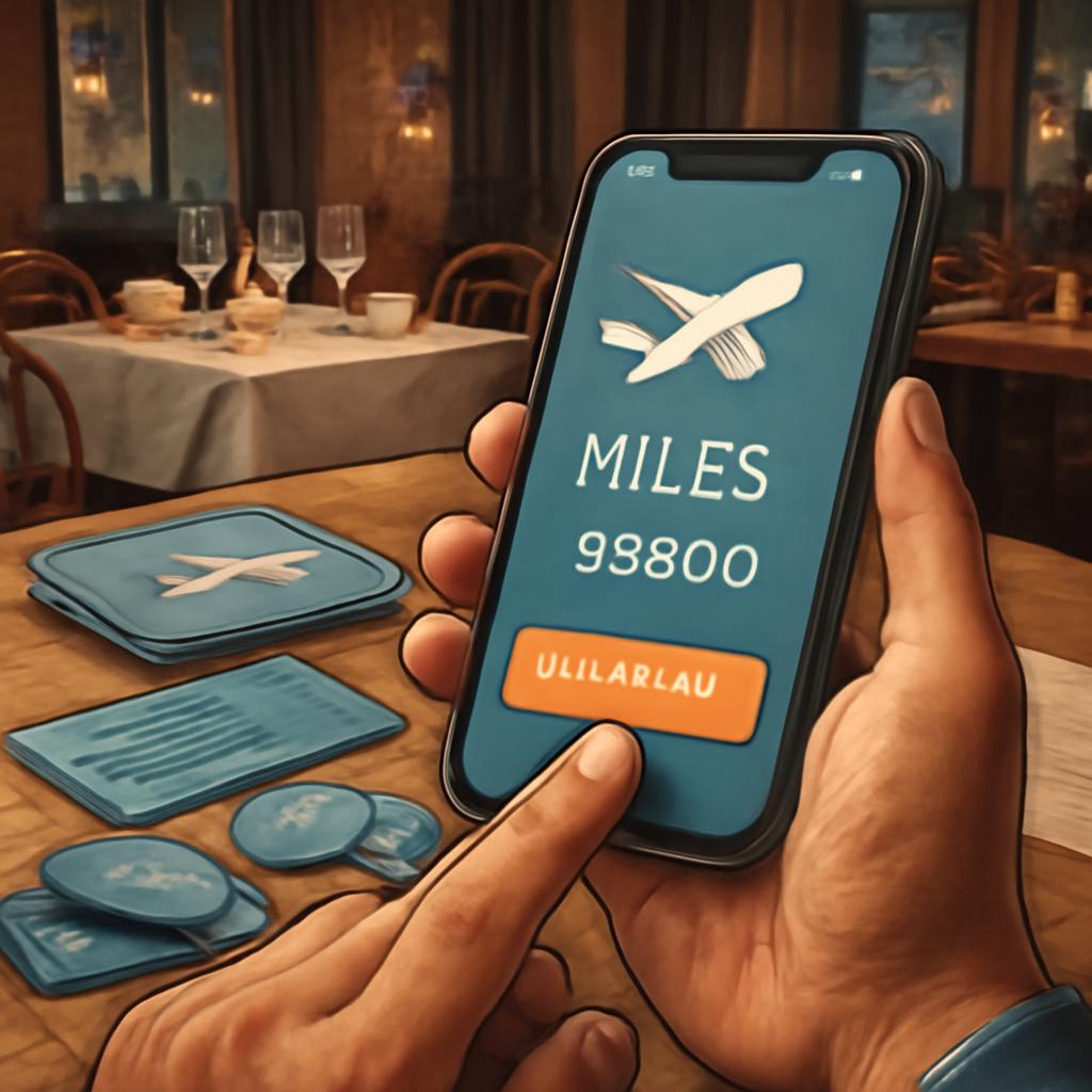 milhas para reserva em restaurantes