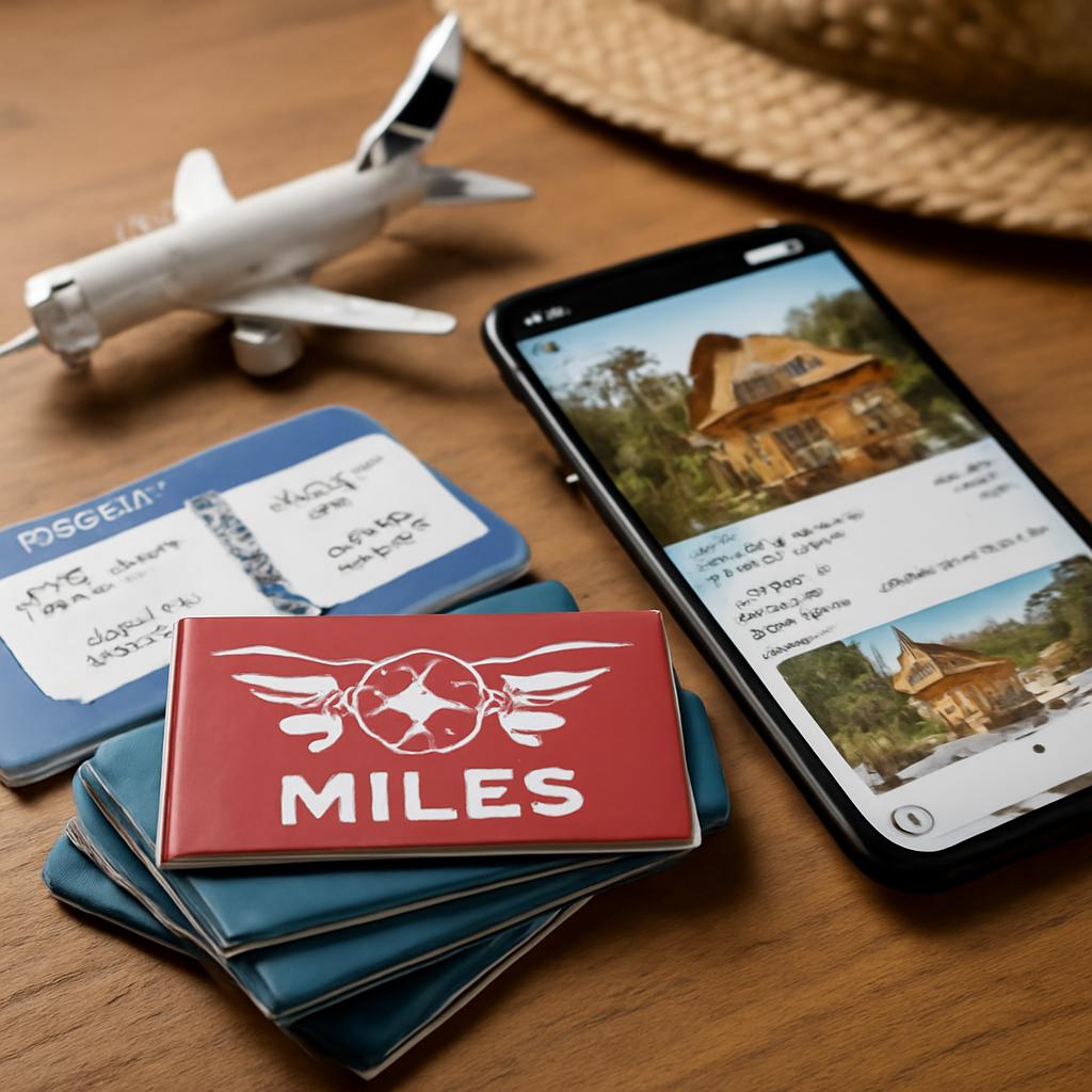 milhas para reservas no airbnb