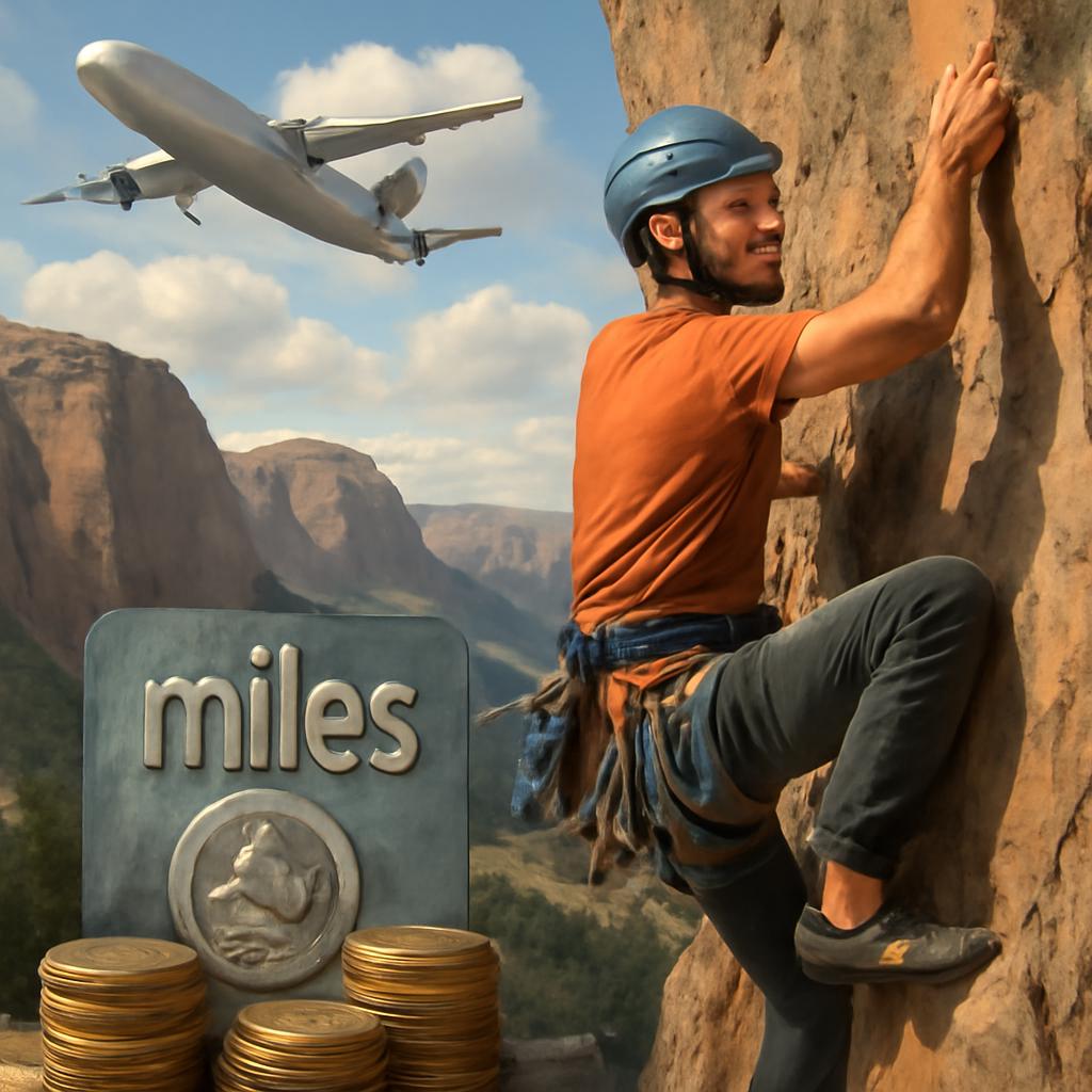 milhas para rock climbing