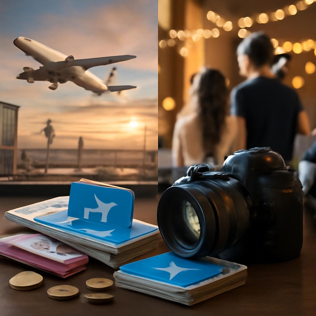milhas para serviços de fotografia de eventos
