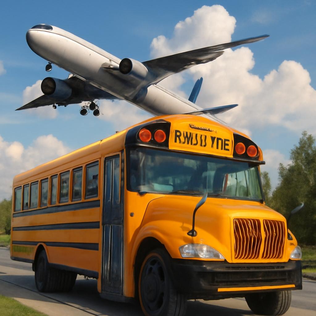 milhas para serviços de transporte escolar