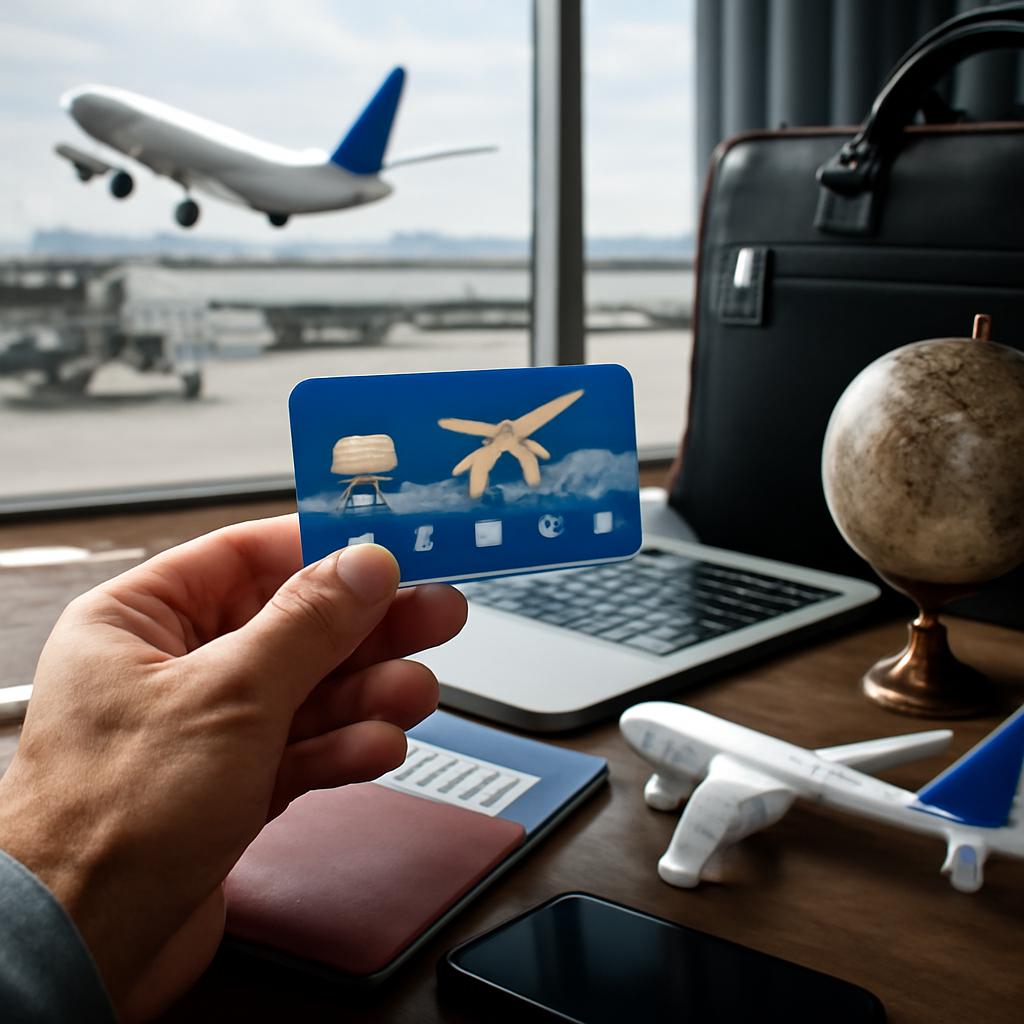 milhas para serviços de viagens corporativas