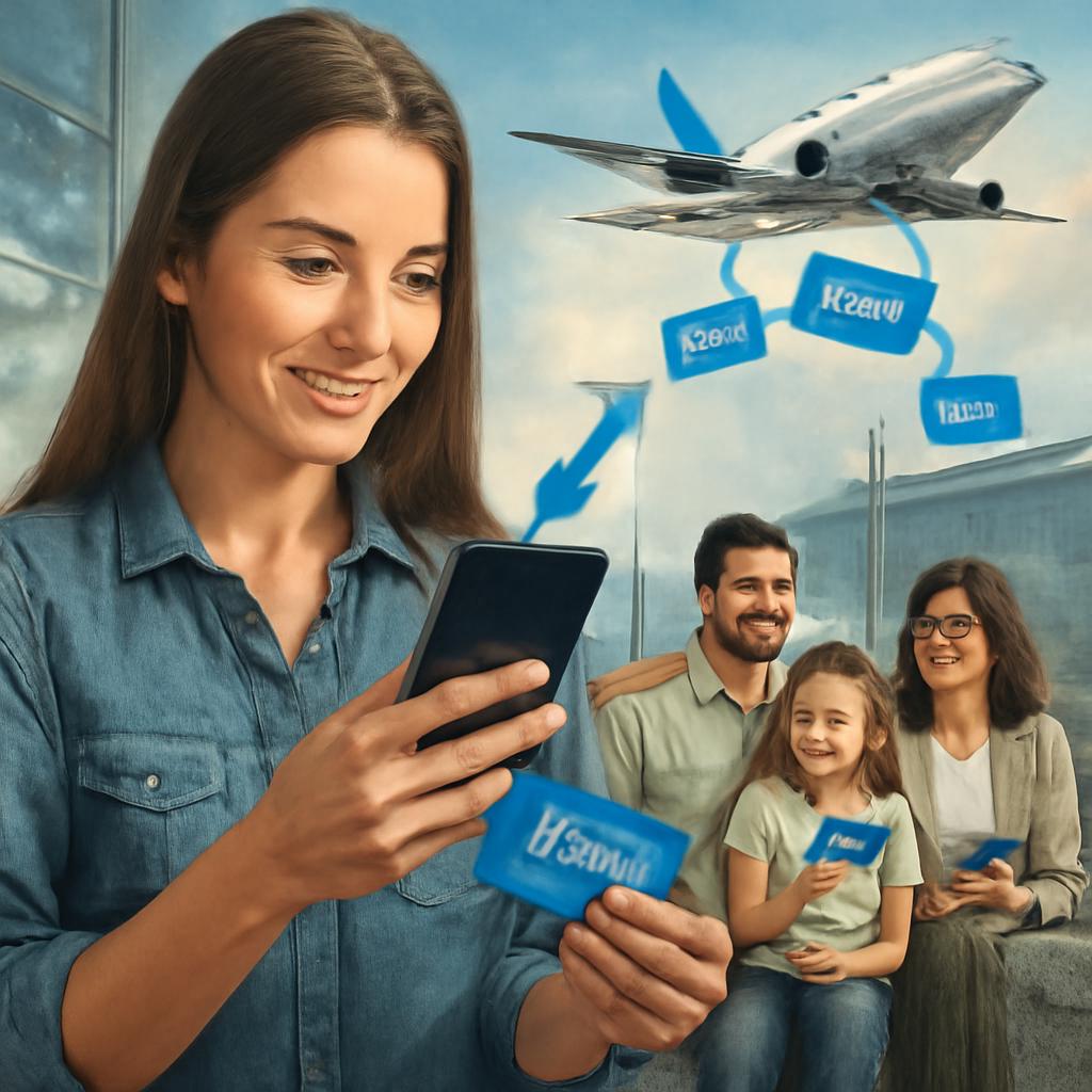 milhas para transferir para familiares