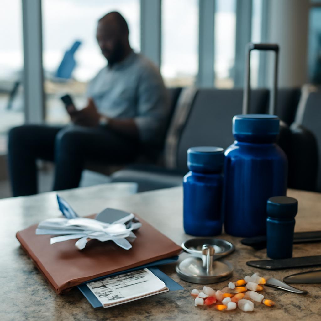 milhas para tratamentos de saúde na viagem