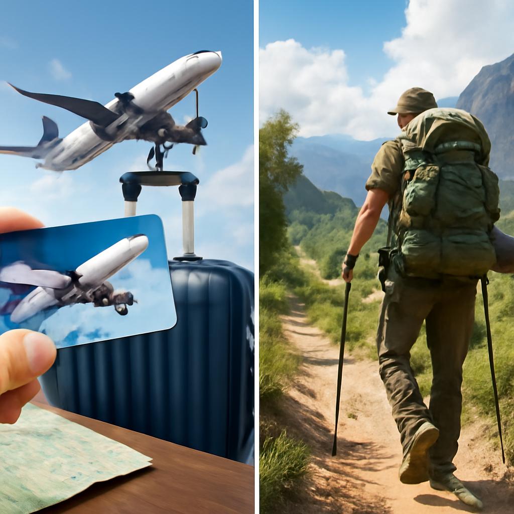 milhas para trekking