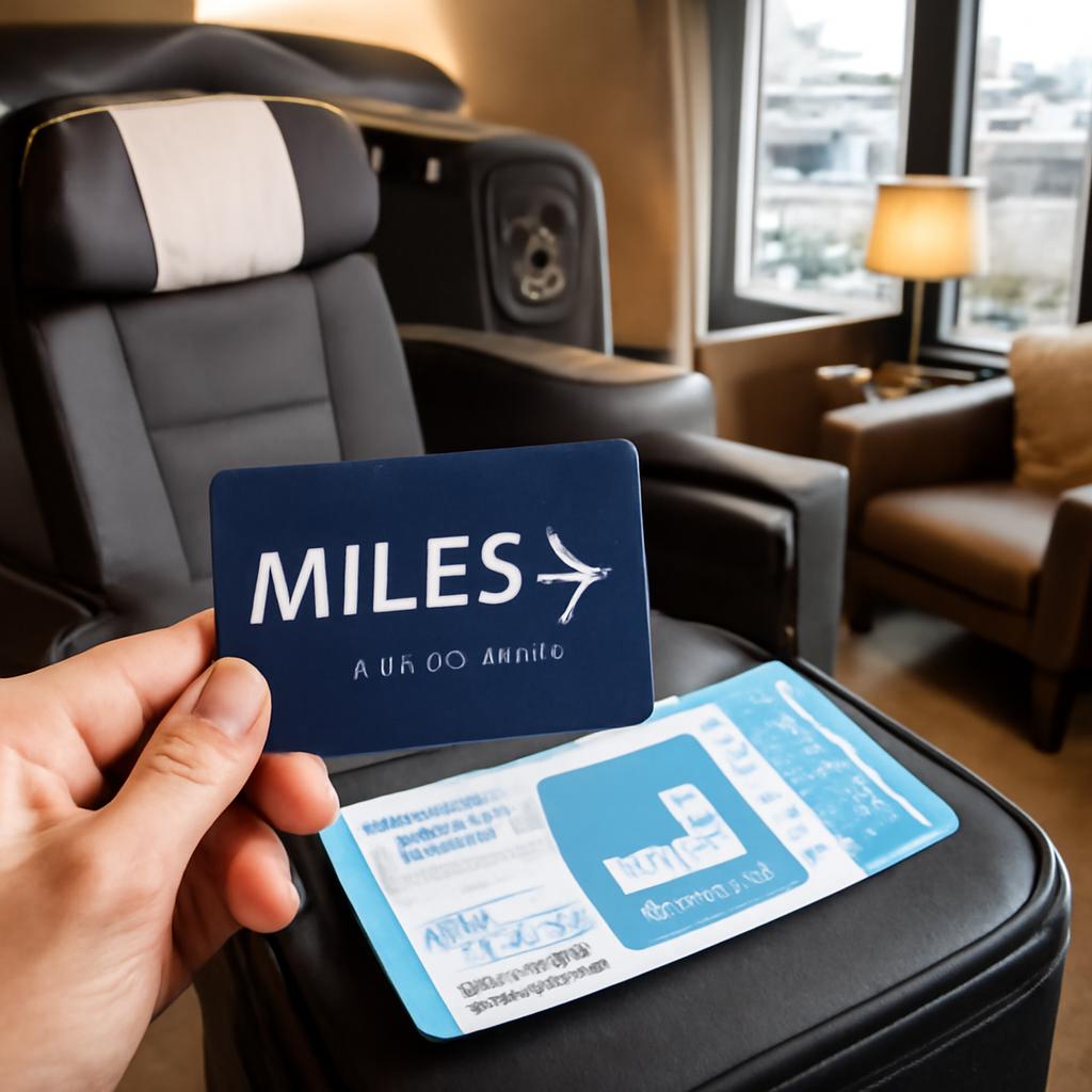milhas para upgrade de cabine e acesso a lounges