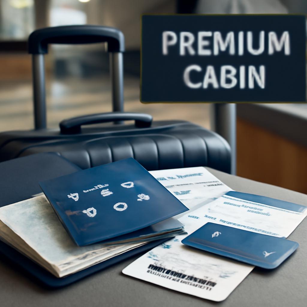 milhas para upgrade de cabine premium