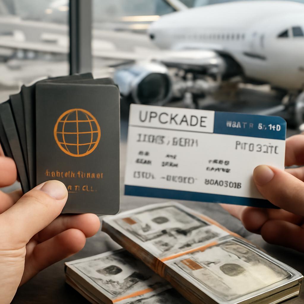 milhas para upgrades em companhias aéreas