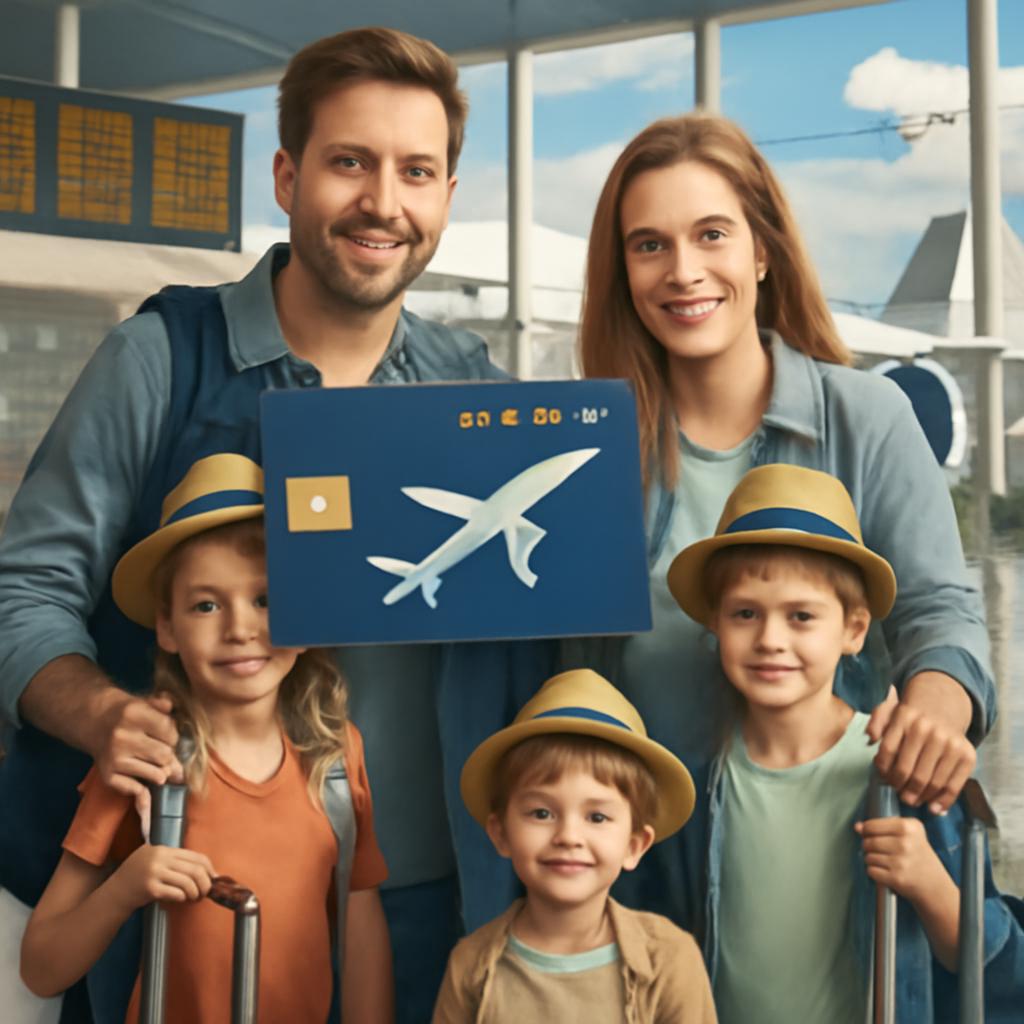 milhas para uso em família