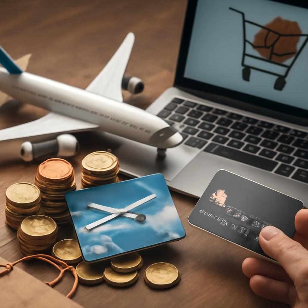 milhas para uso em programas de compras e recompensas