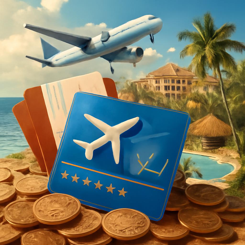 milhas para uso em resorts