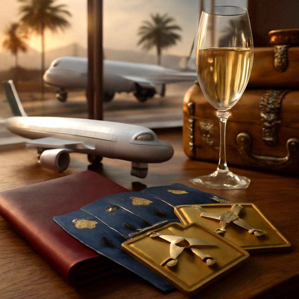 milhas para viagem de luxo