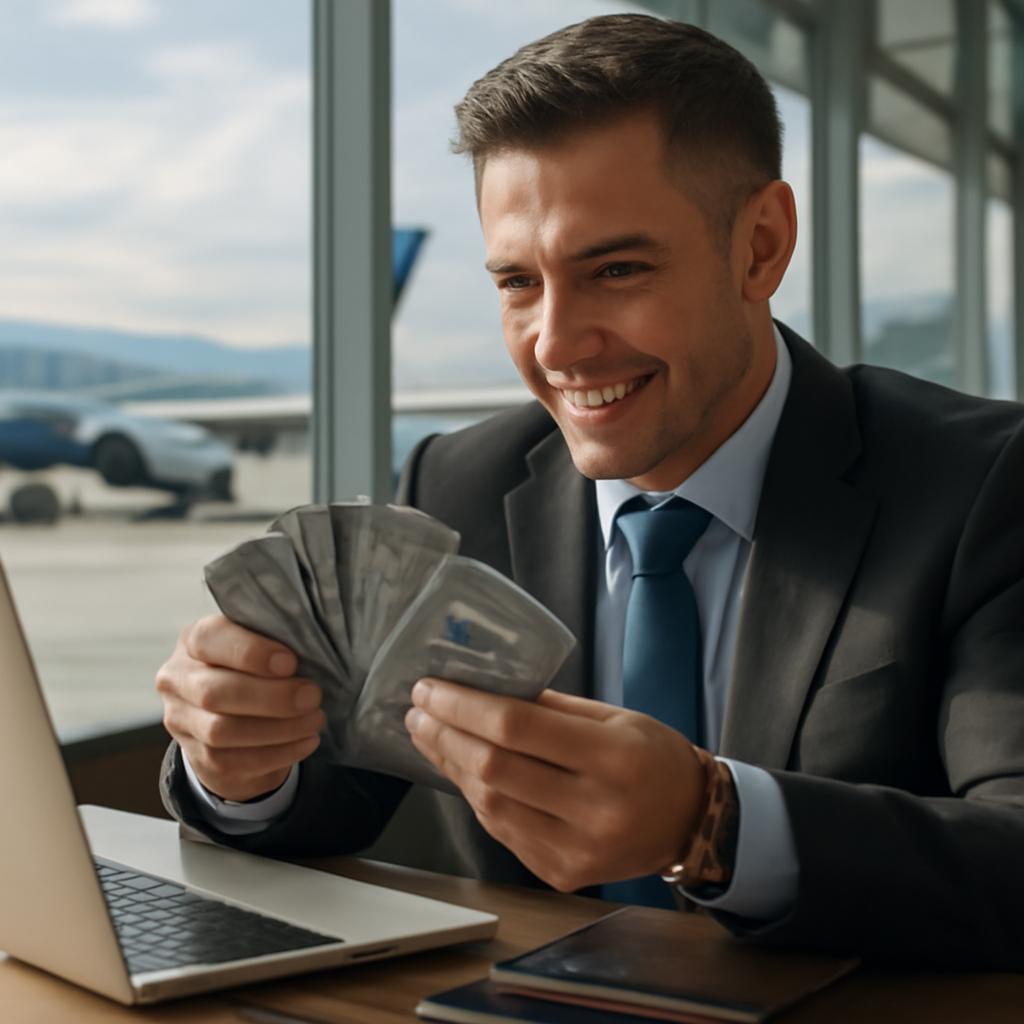 milhas para viagem de negócios