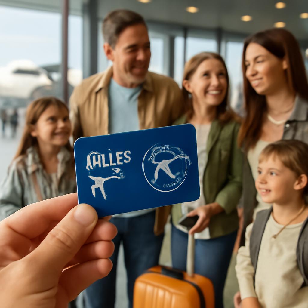 milhas para viagem em família