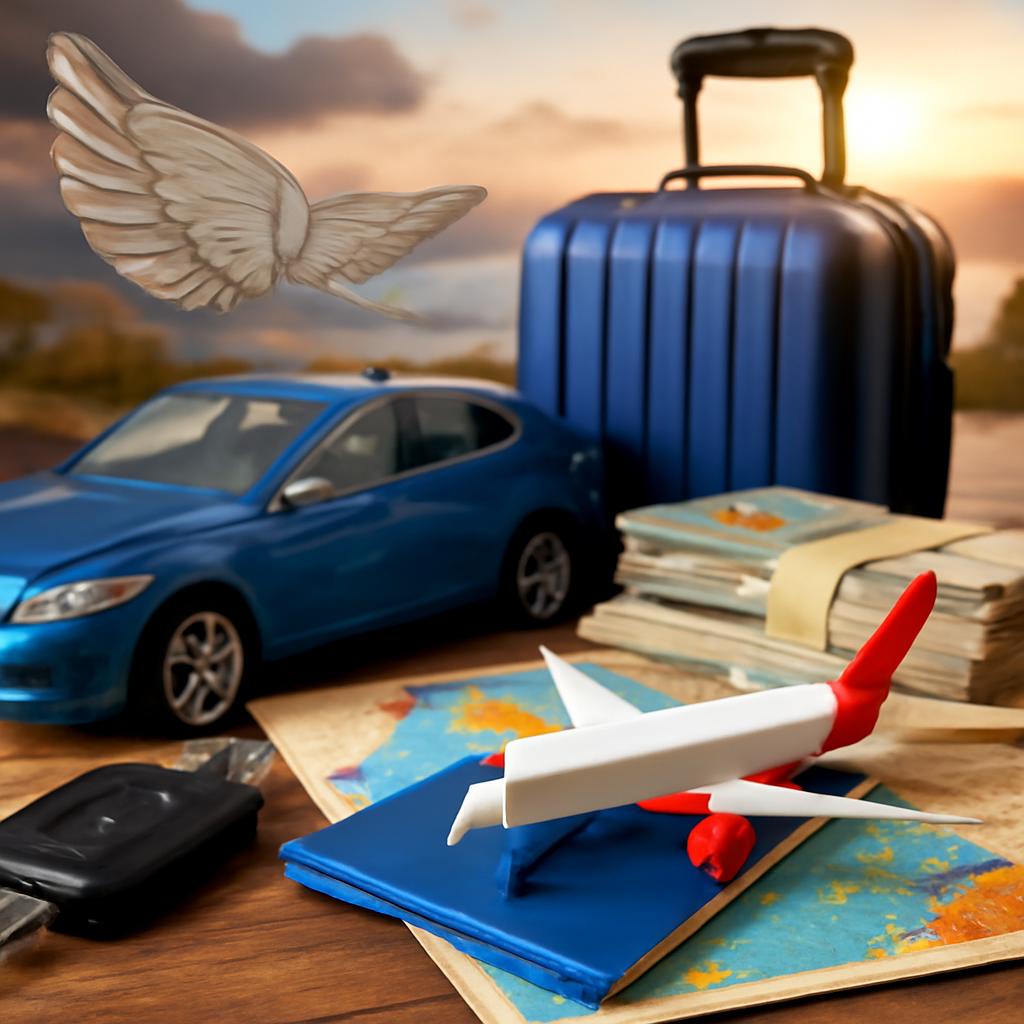 milhas para viagens com aluguel de carros