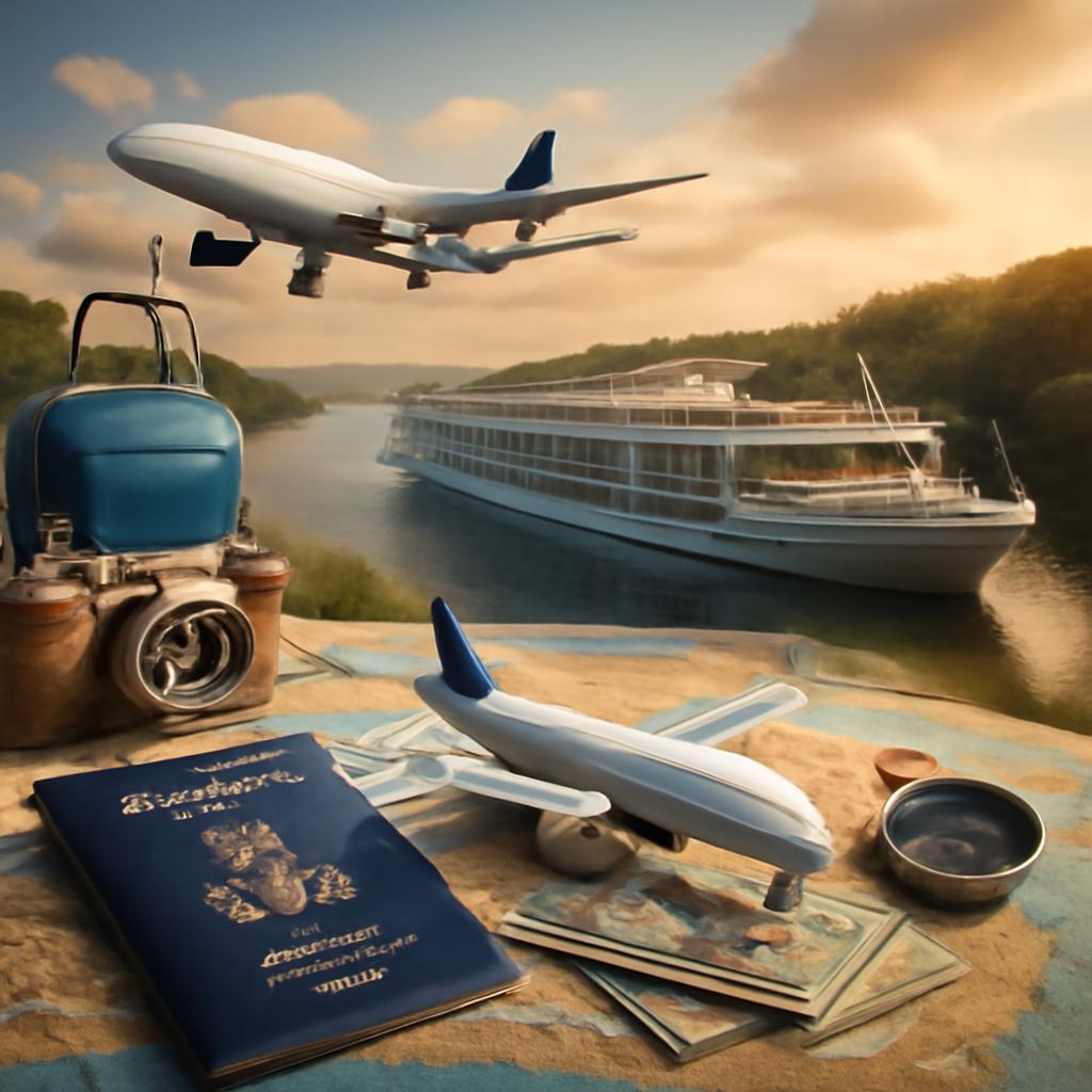 milhas para viagens de cruzeiro fluvial