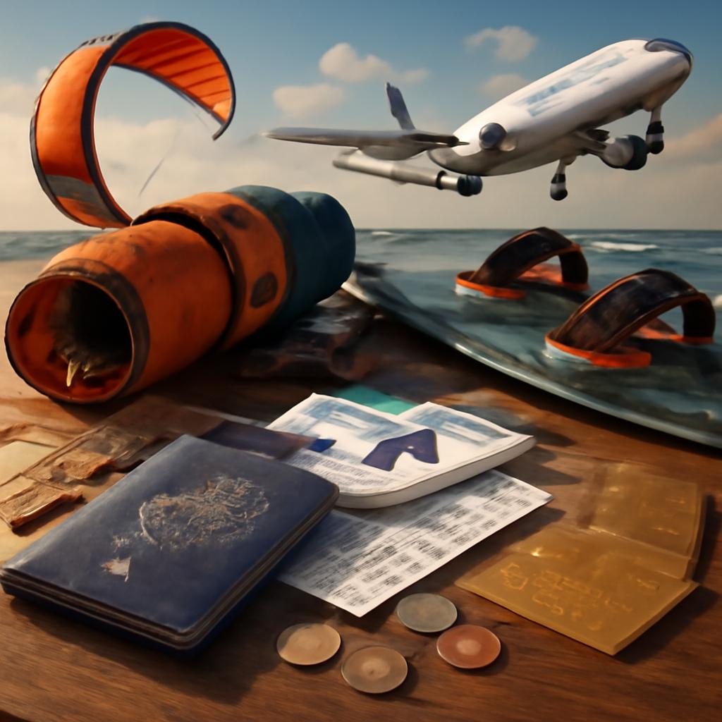 milhas para viagens de kitesurf
