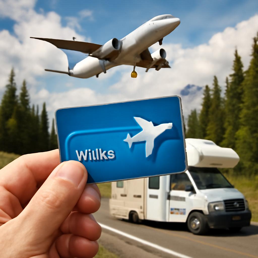 milhas para viagens de motorhome