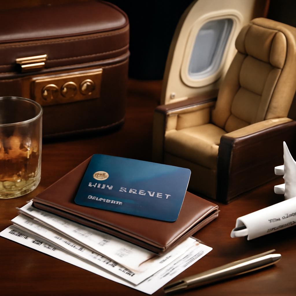 milhas para viagens de negócios de luxo