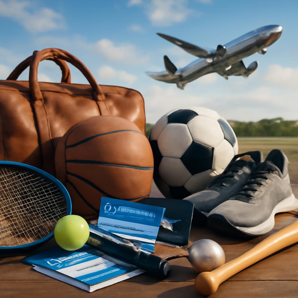 milhas para viagens de prática esportiva
