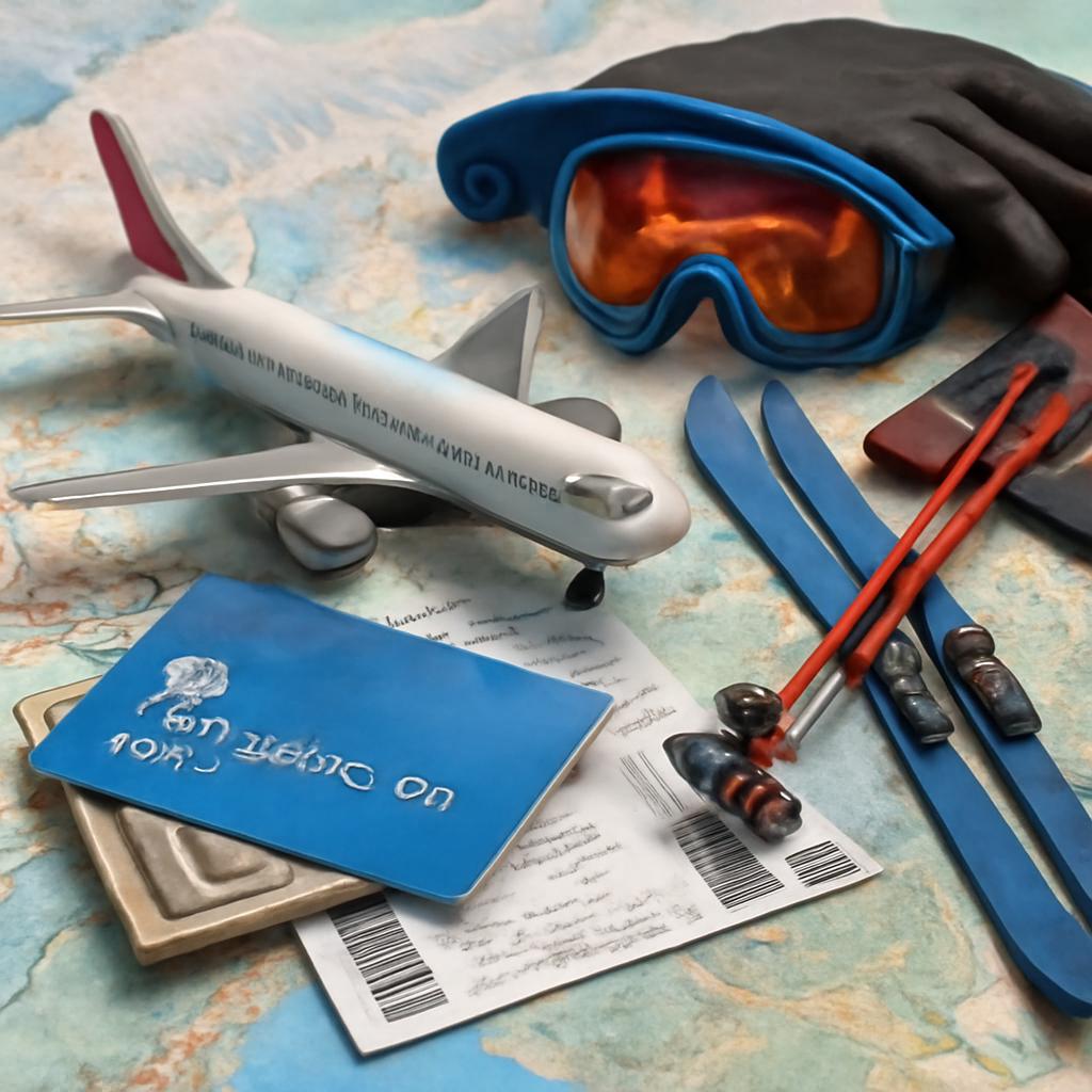 milhas para viagens de ski