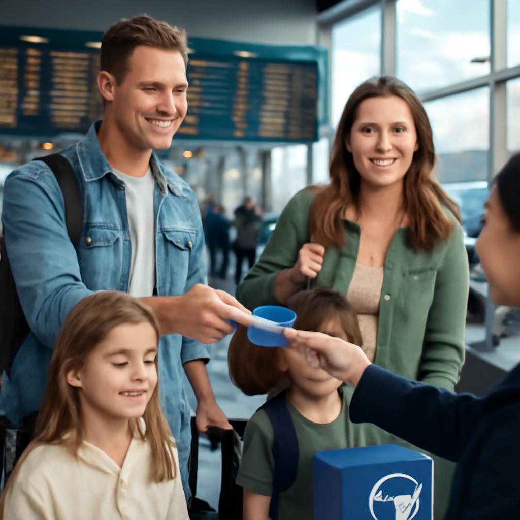milhas para viagens em família com crianças