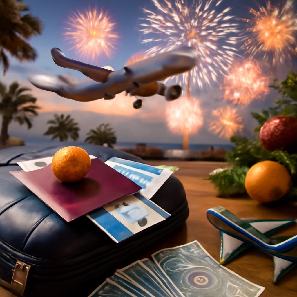 milhas para viagens no réveillon