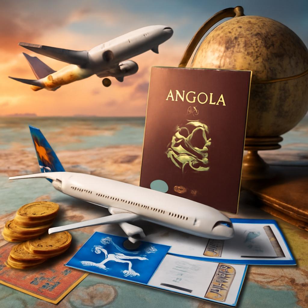 milhas para viagens para Angola