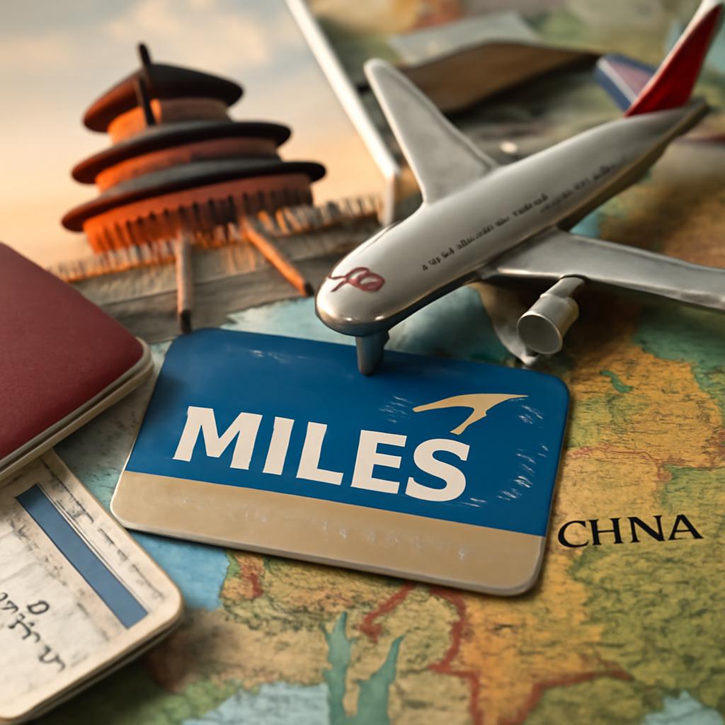 milhas para viagens para China