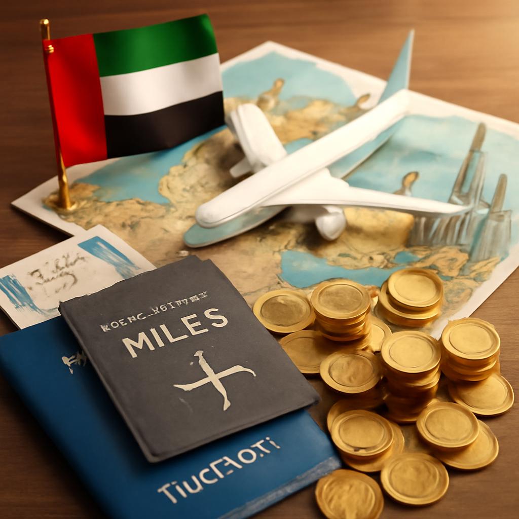 milhas para viagens para Emirados Árabes