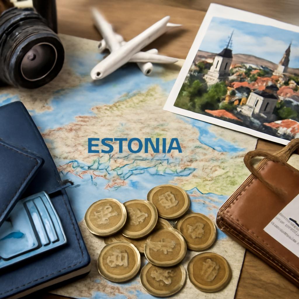 milhas para viagens para Estônia