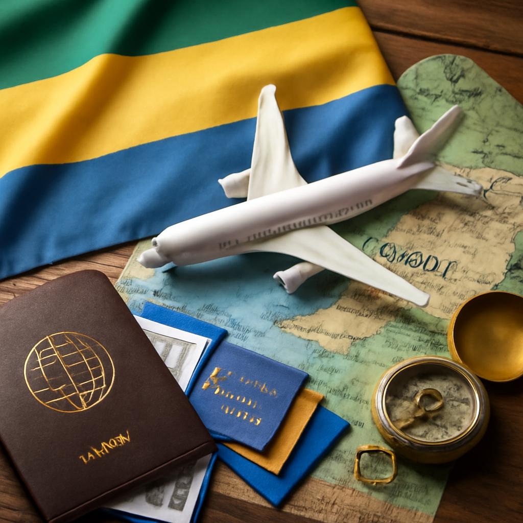 milhas para viagens para Gabão