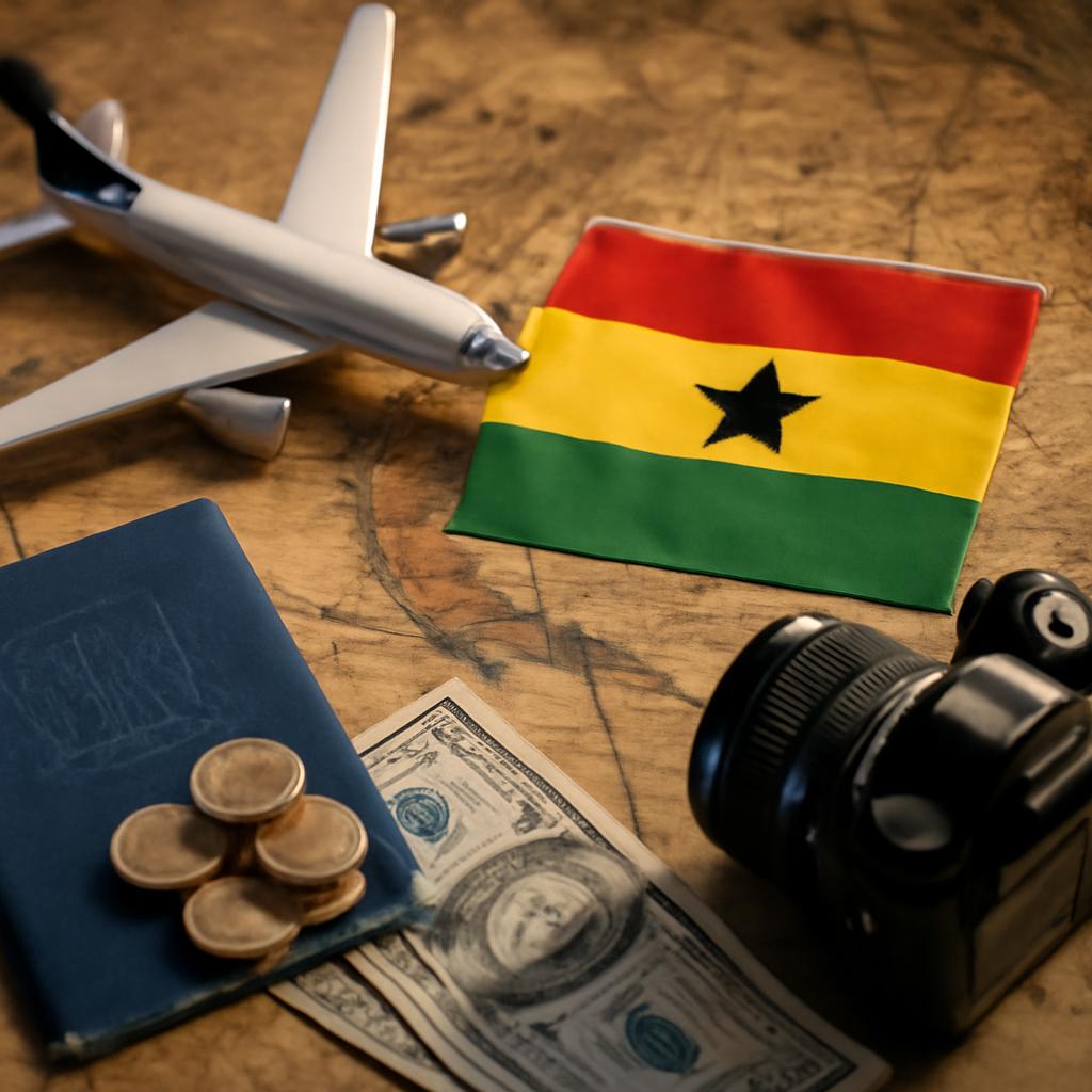 milhas para viagens para Gana