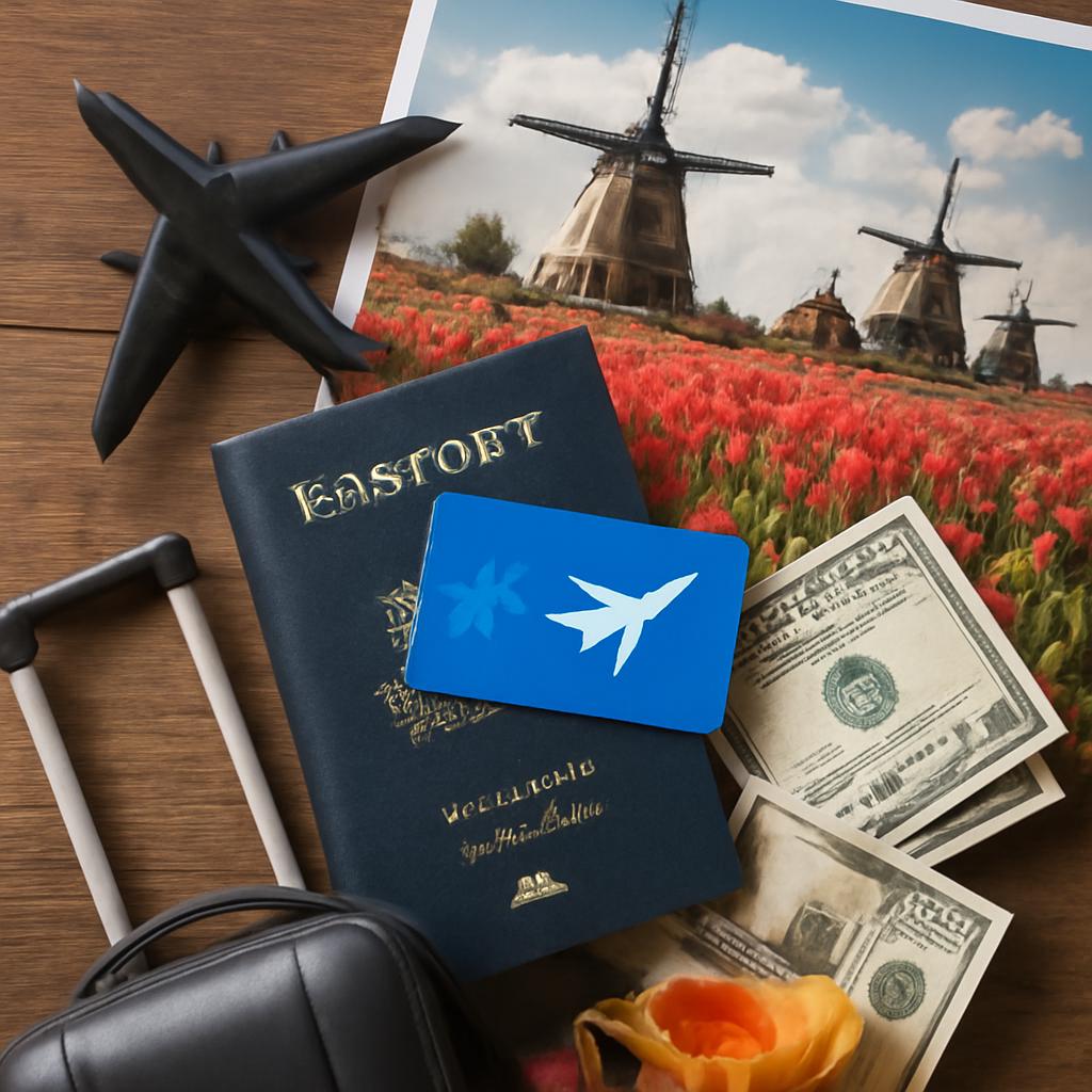 milhas para viagens para Holanda
