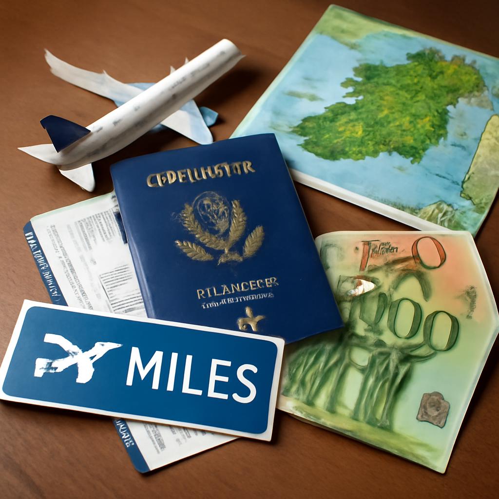 milhas para viagens para Irlanda