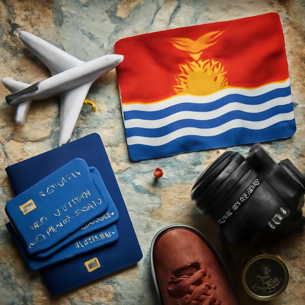 milhas para viagens para Kiribati
