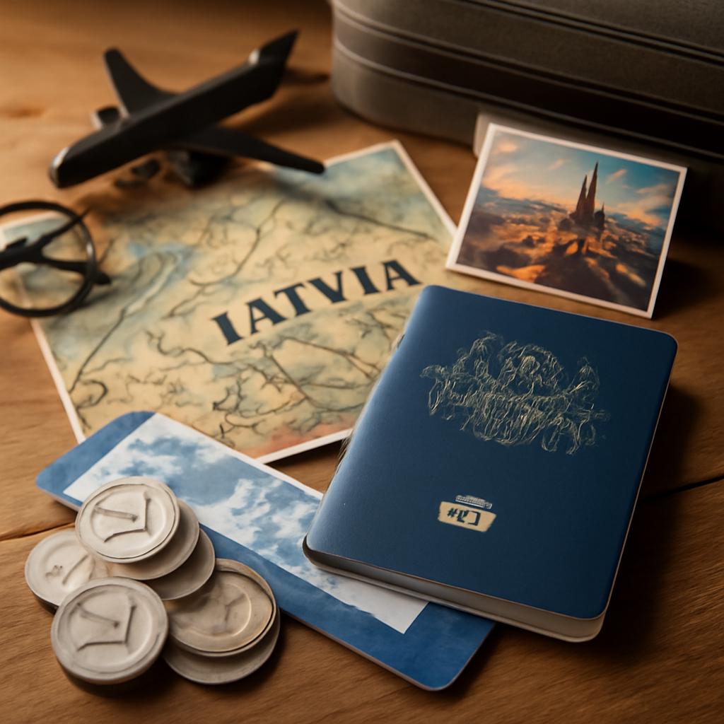 milhas para viagens para Letônia