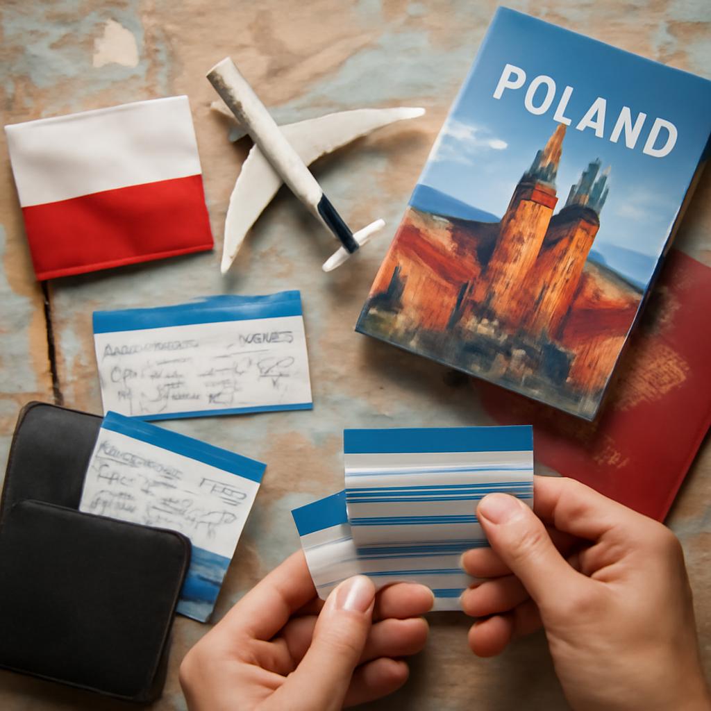 milhas para viagens para Polônia
