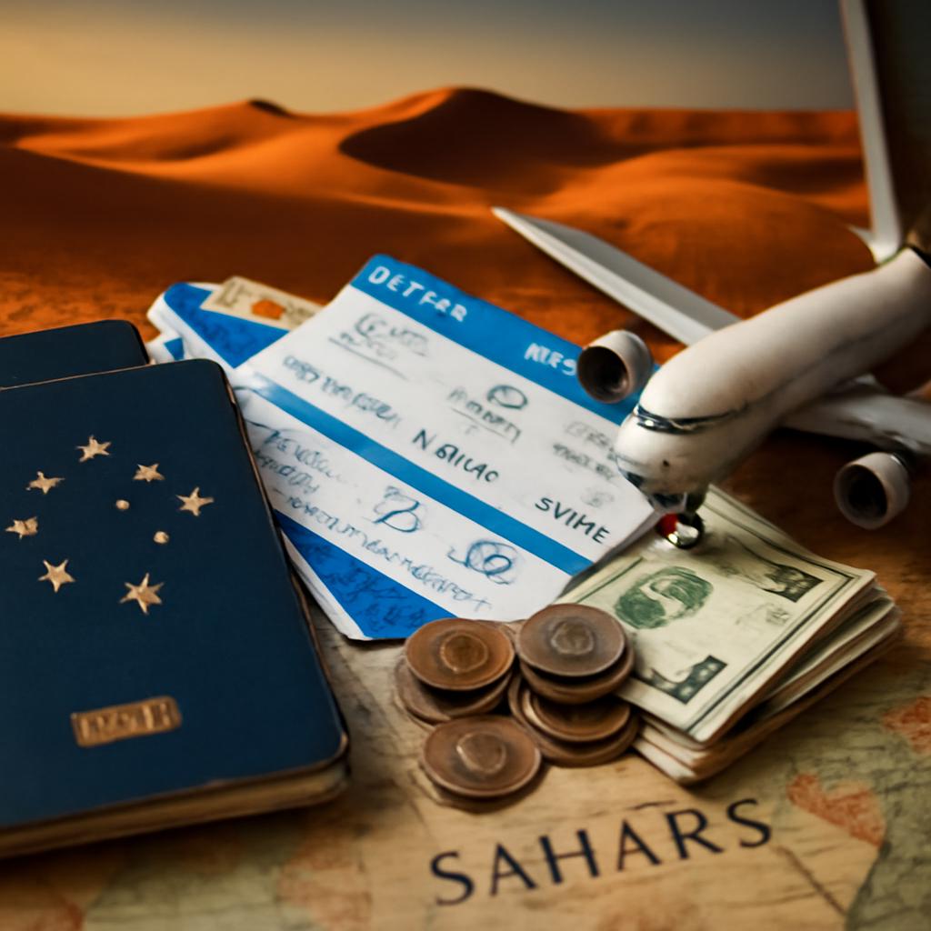 milhas para viagens para Saara