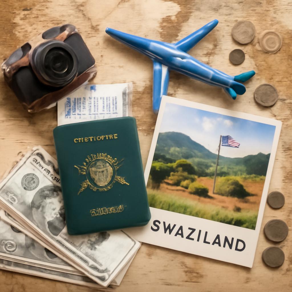 milhas para viagens para Suazilândia