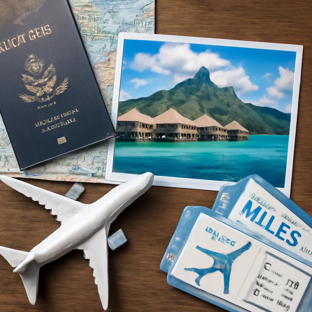 milhas para viagens para Taiti