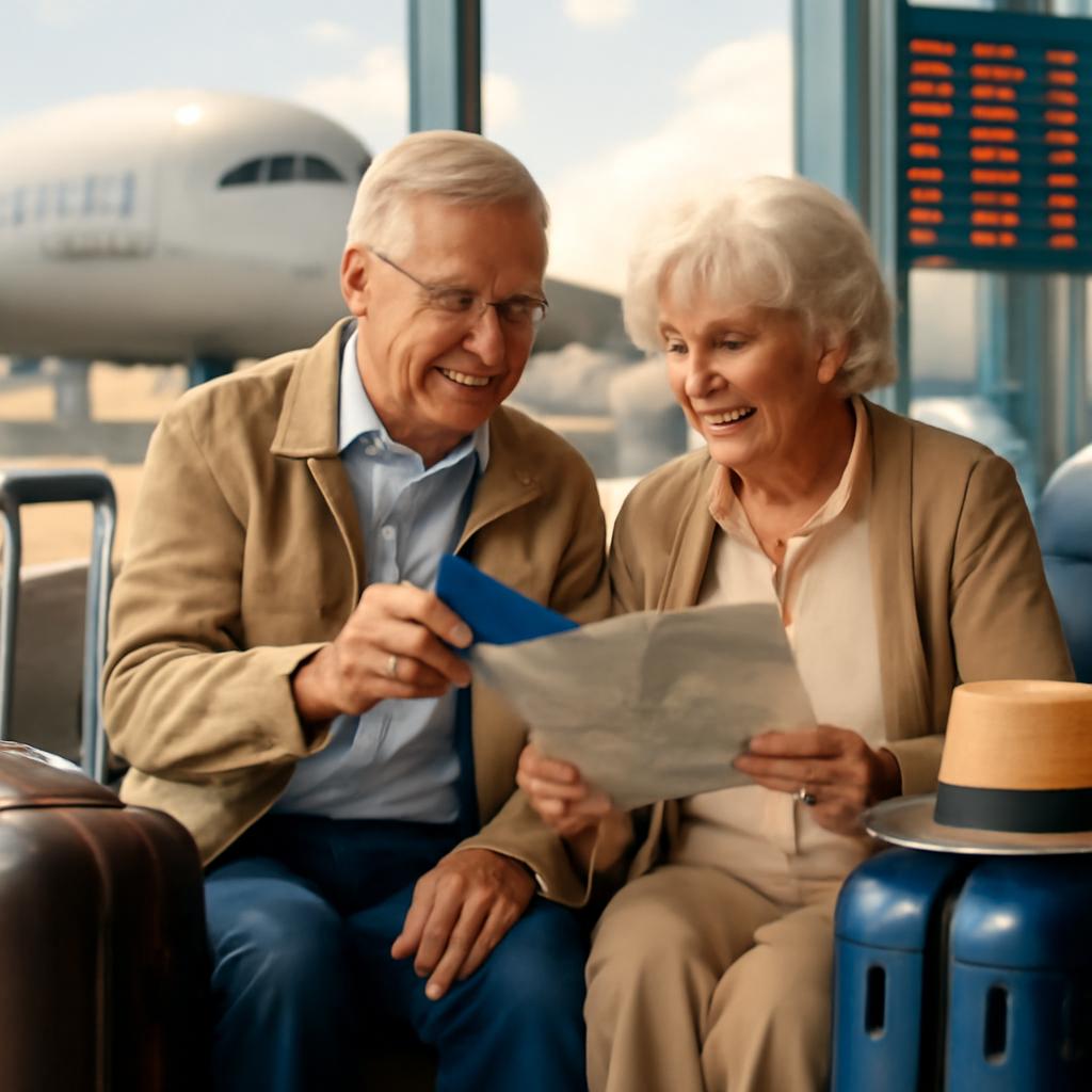 milhas para viagens para idosos