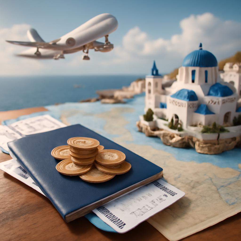 milhas para viagens para ilhas gregas