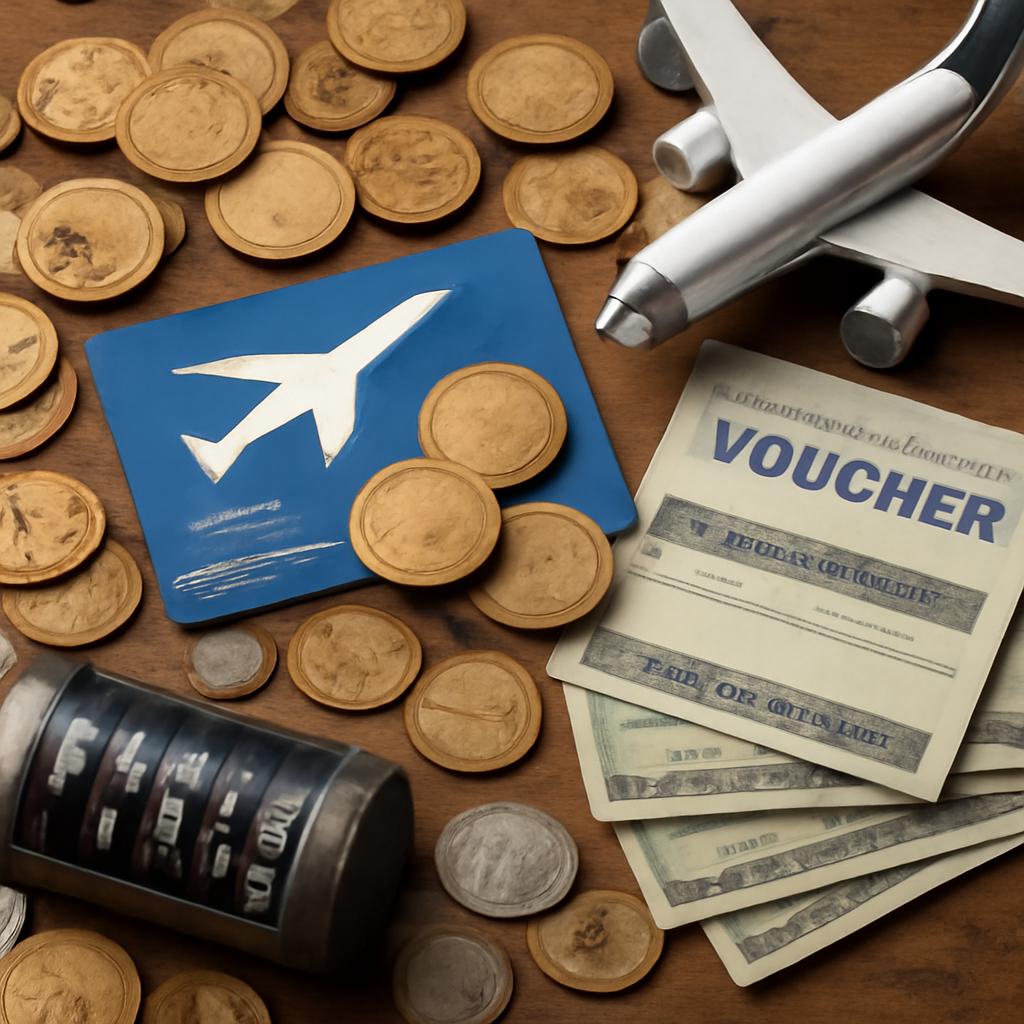 milhas para voucher