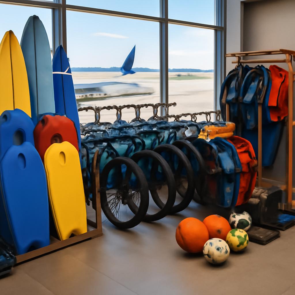 pontos para aluguel de equipamentos esportivos